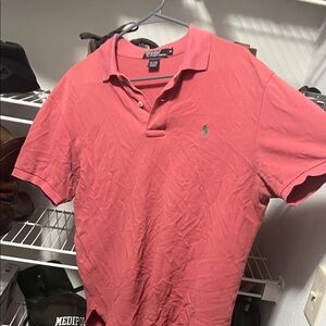 Ralph Lauren Coral Polo Shirt for Men